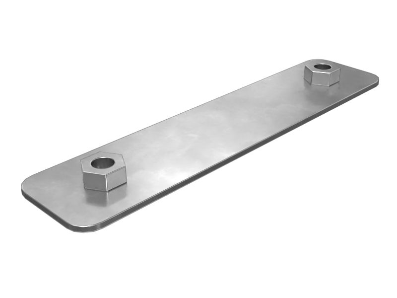 520-8043: Front Fender Mounting Plate