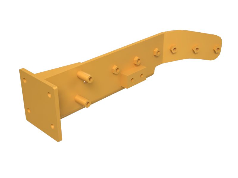 592-4786: Hydraulic Hose Mounting Plate