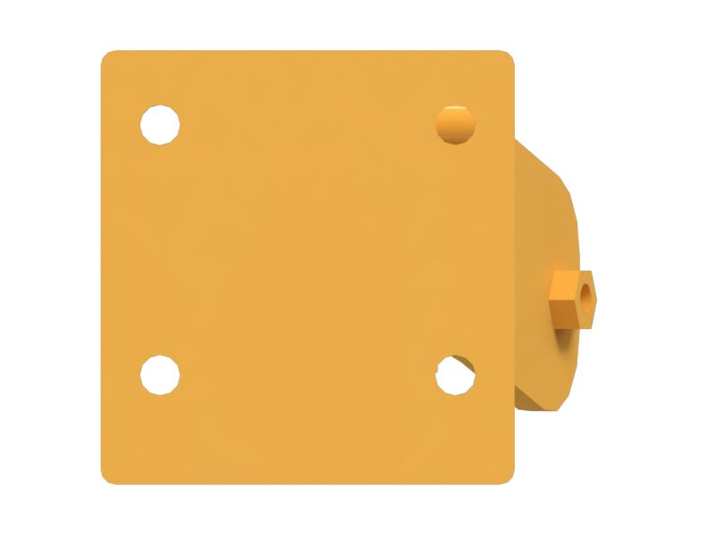Hydraulic Hose Mounting Plate
