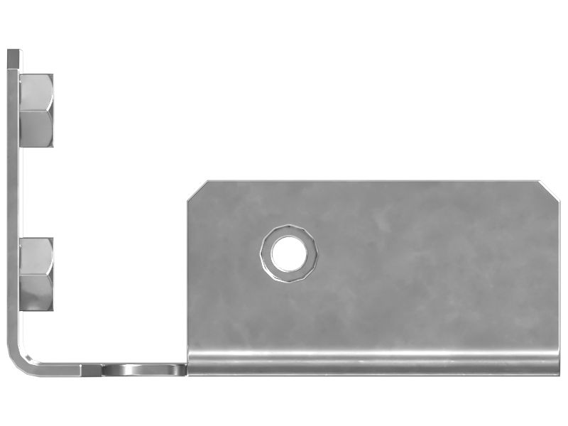 135mm Length Coolant Lines Mounting Plate