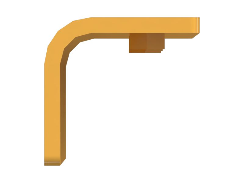 592-1332: Mud Flap Mounting Bracket 5921332 купить