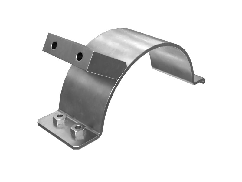 599-0552: Boom Cylinder Line Support