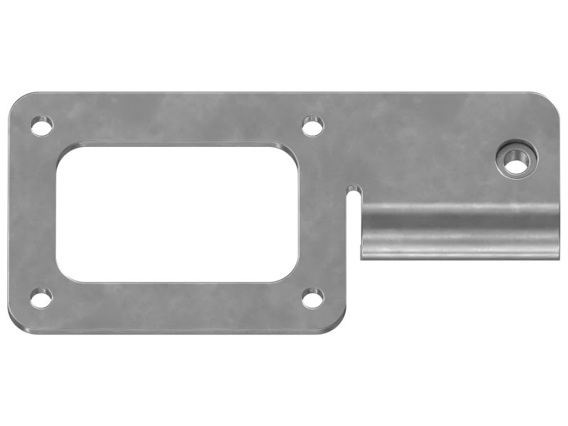 5mm Thickness Hitch Wiring Attachment Plate