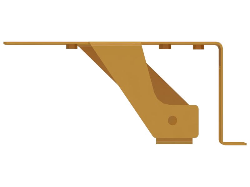 Diesel Exhaust Fluid Module Mount Plate
