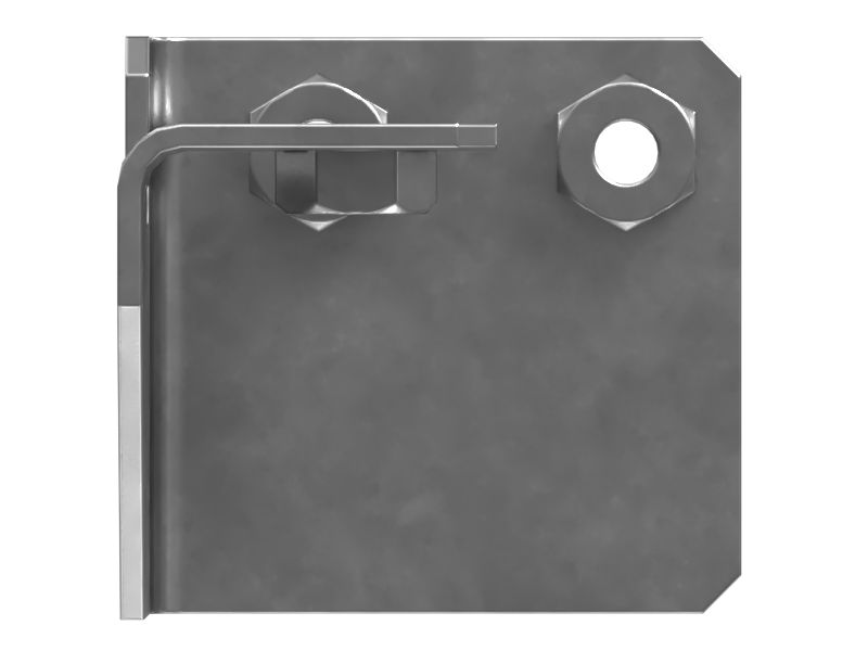 135mm Length Coolant Lines Mounting Plate