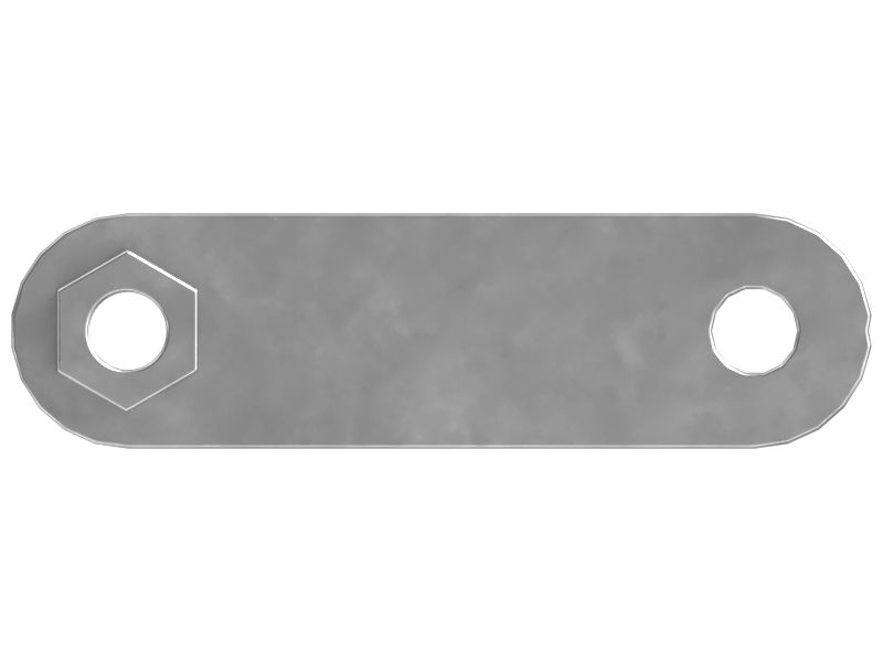 5mm Thickness Fuel Lines Mounting Plate