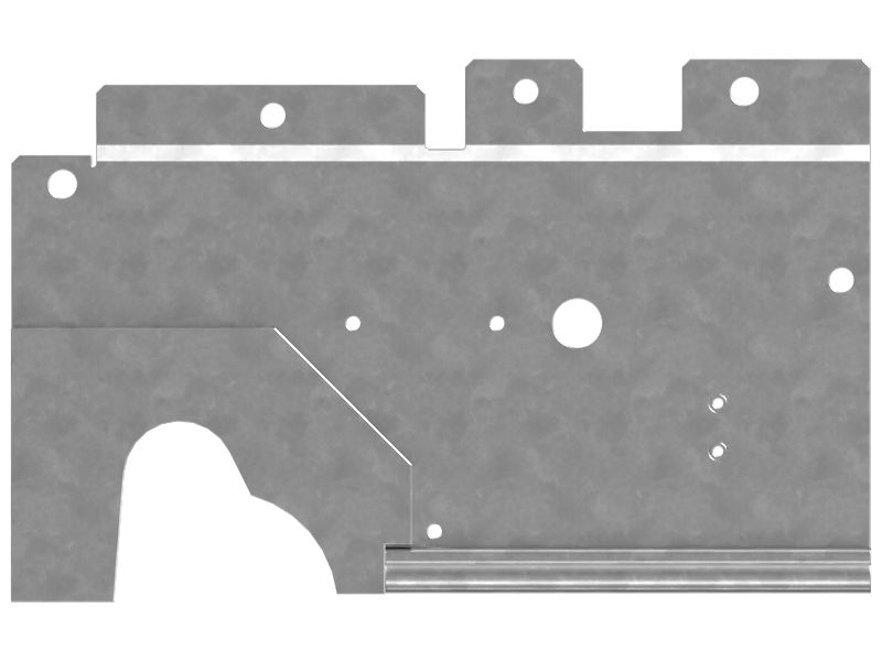 536.5mm Length Hood Sound Suppression Sheet