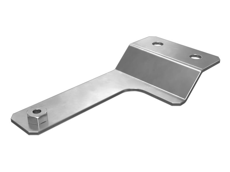 623-8243: 3mm Thick Fuel Cooler Mounting Plate