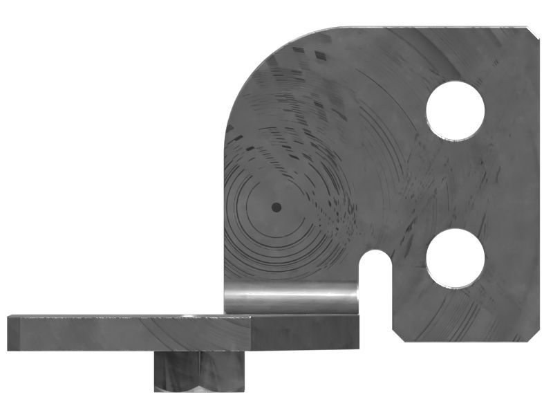 Hydraulic Oil Cooler Lines Hose Support
