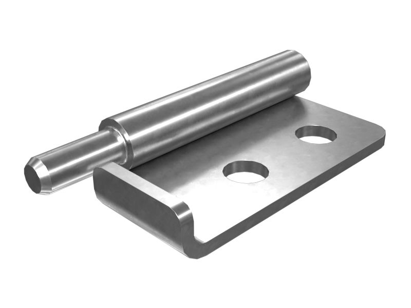 599-6615: 79mm Length Right Hand Bottom Hinge