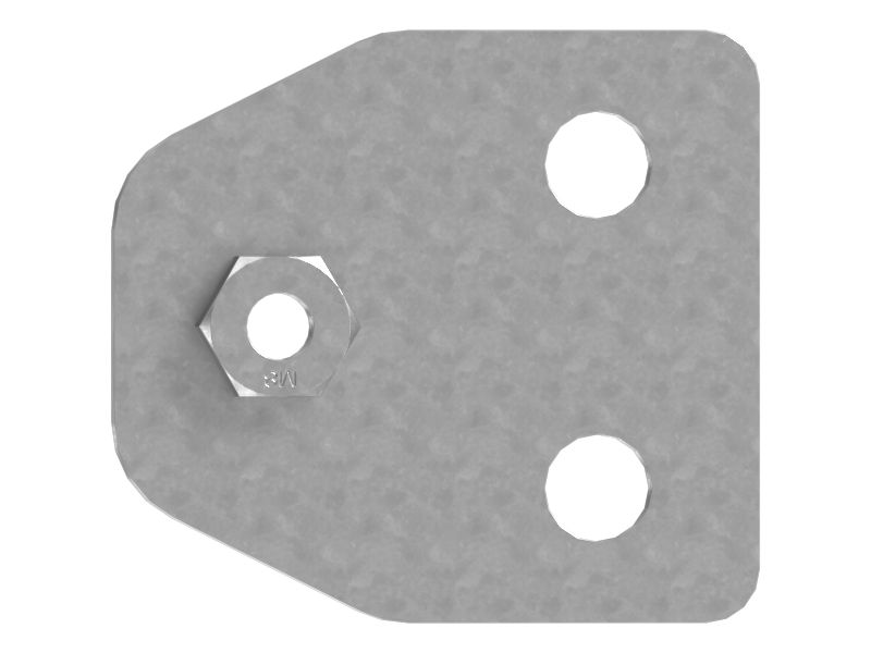 Operator Cabin Door Gas Spring Support Bracket