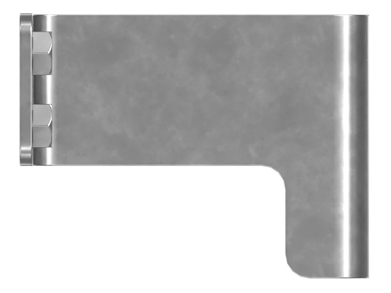 Axle Oil Cooler Lines Supporting Bracket