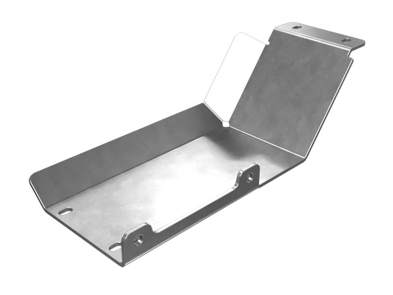 600-6926: Steering Pump Motor Guard Plate