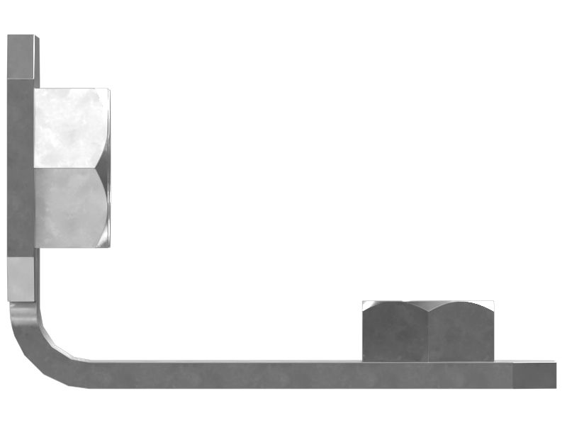 3mm Thick Hose Mounting Plate