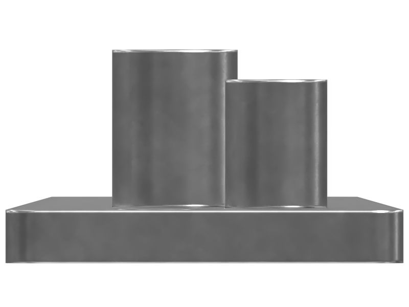 Refrigerant Condenser Core Mounting Plate