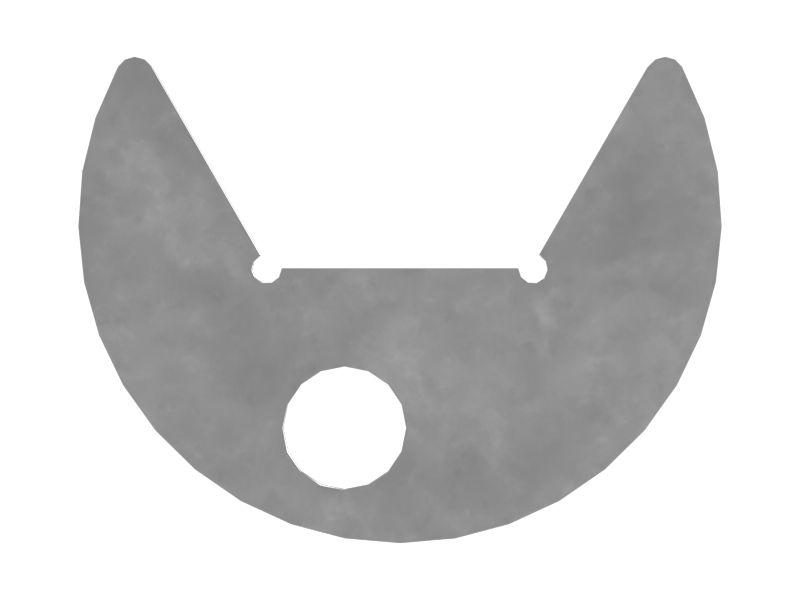 125-0141: 25.4mm Thick Clevis Cone Mounting Lock Plate 1250141 buy