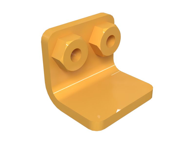 607-7888: Engine Enclosure Support Bracket