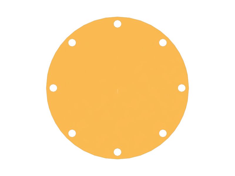 8N-6984: 1.27mm Thickness Flange Cover 8N6984 купить