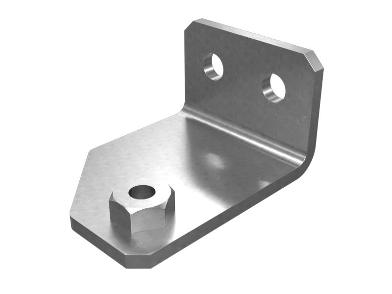 623-4350: 5mm Thick Fuel Lines Mounting Plate