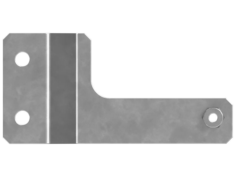 3mm Thick Fuel Cooler Mounting Plate