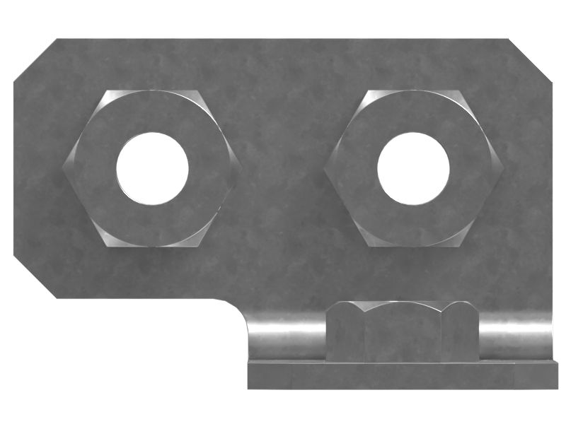 3mm Thick Hose Mounting Plate