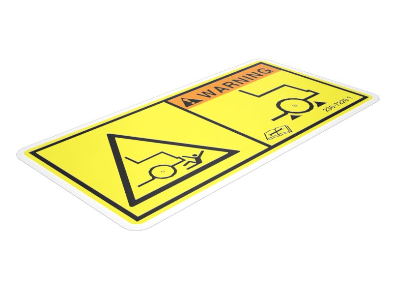 НАКЛЕЙКА ПРЕДУПРЕДИТЕЛЬНАЯ PA