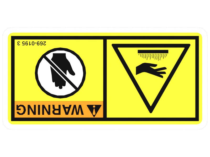 НАКЛЕЙКА WRN HAN