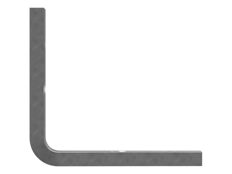 192-5806: Staffa di montaggio linee acqua motore con spessore di 5 mm