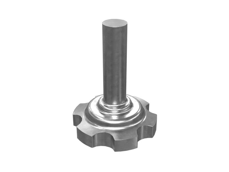 ВИНТ С РИФЛЕНОЙ ГОЛОВКОЙ