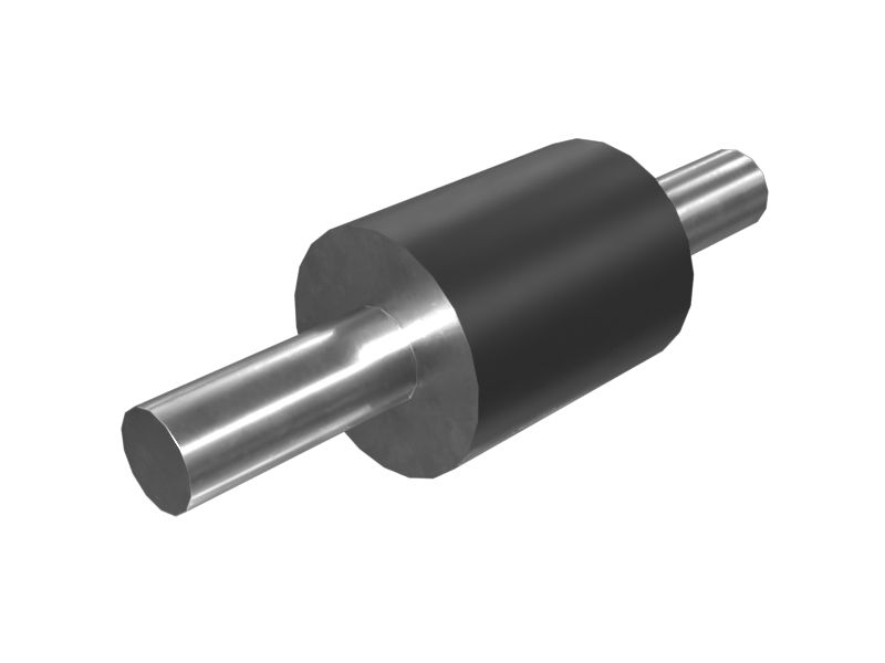 Резиновая опора