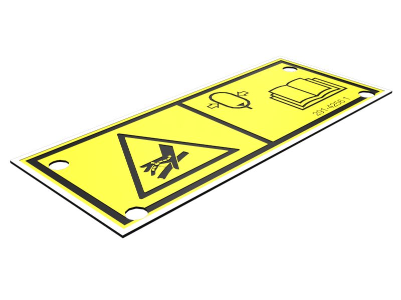 291-4256: ТАБЛИЧКА С ПРЕДУПРЕЖДЕНИЕМ