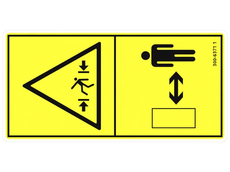 НАКЛЕЙКА С ПРЕДУПРЕЖДЕНИЕМ