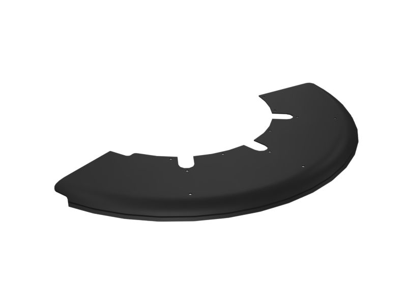 333-0489: Rear Fender Support Cover