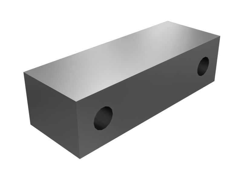 423-1697: 40mm Width Fuel Tank mounting block | CATCorp