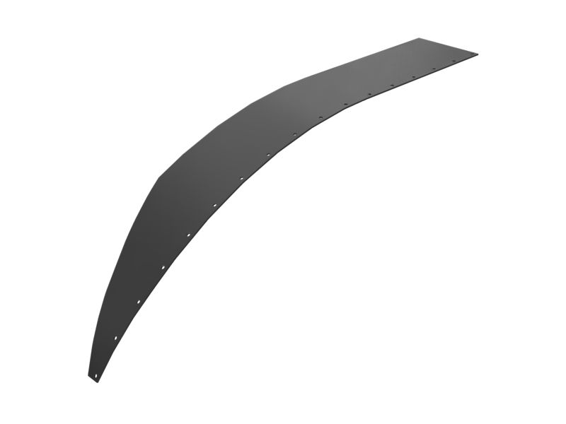 308-2939: 6.4mm Thick Right Hand Outer Mudflap Deflector