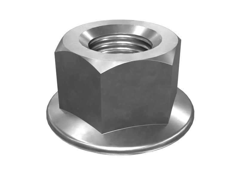 358-1082: M12x1.75 Threaded Flanged Locknut 3581082 купить