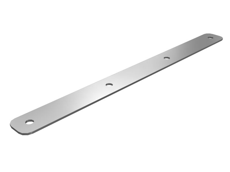 395-1020: Опорная пластина брызговика