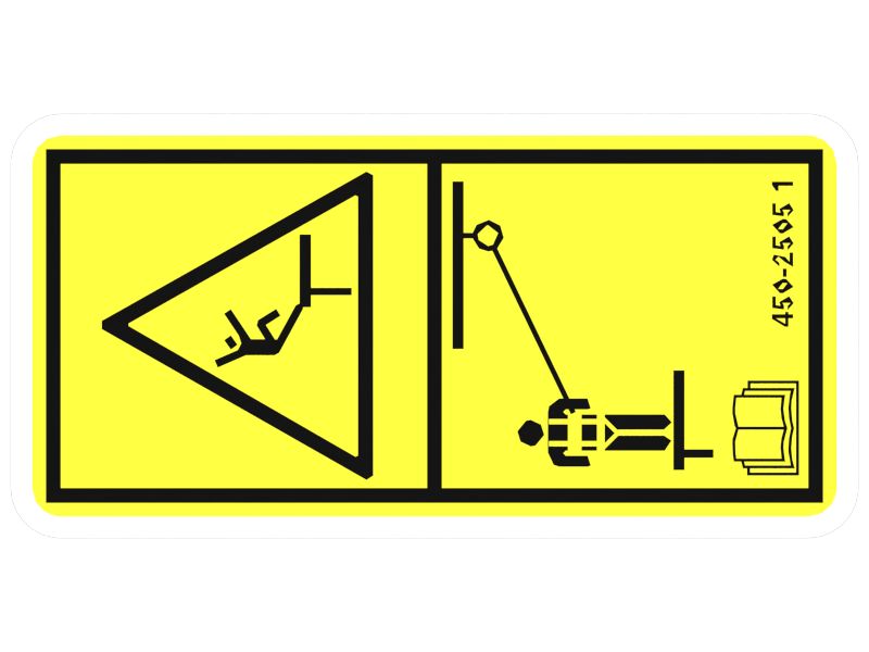 НАКЛЕЙКА ПРЕДУПРЕЖДЕНИЯ (F)