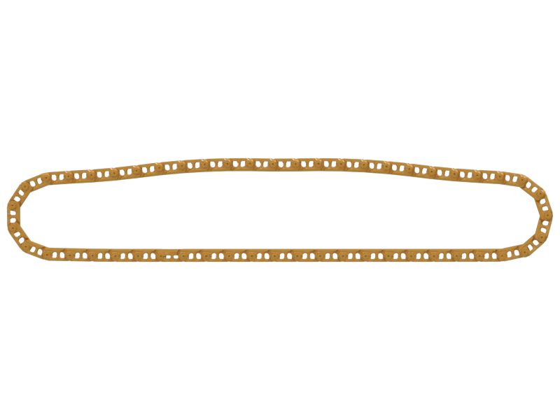 Звено смазываемой гусеницы