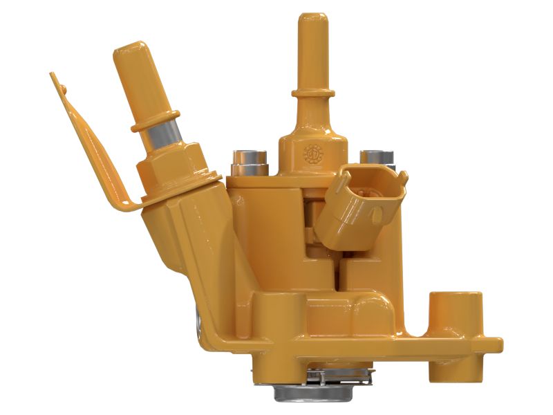 Инжектор жидкости для очистки дизельных выхлопных газов