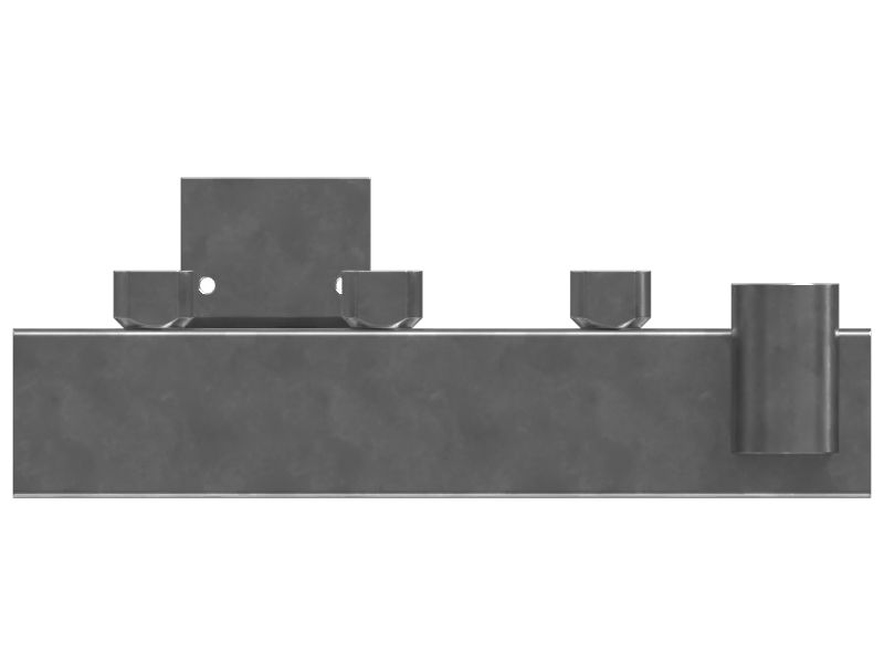 Сердцевина маслоохладителя (длина 1151,4 мм)