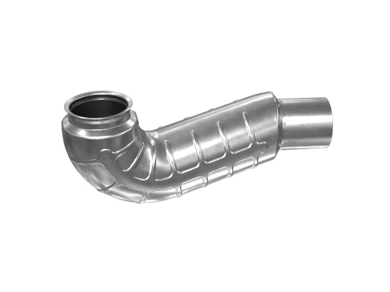 Изолированный выпускной патрубок