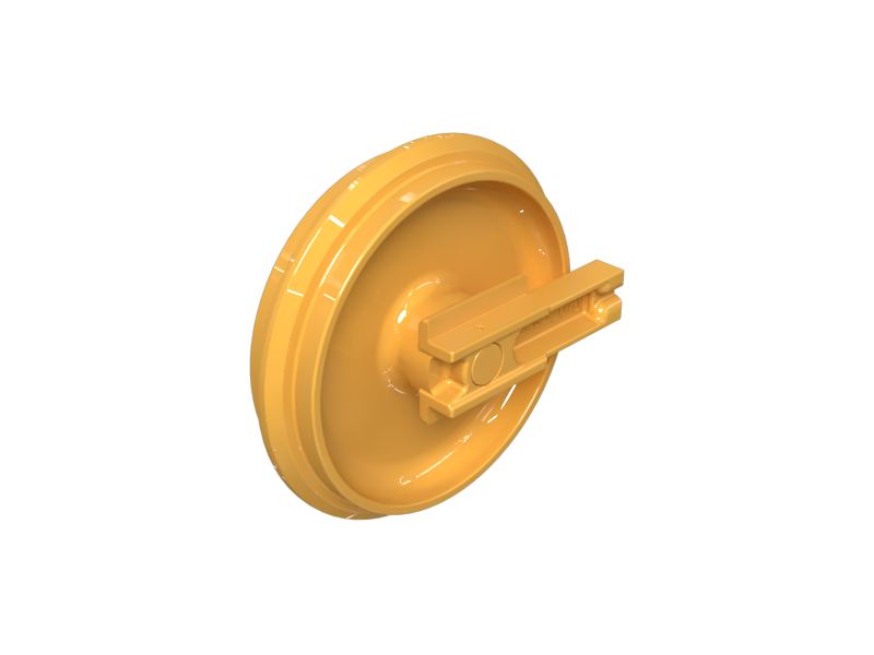 Ходовая часть переднего натяжного ролика