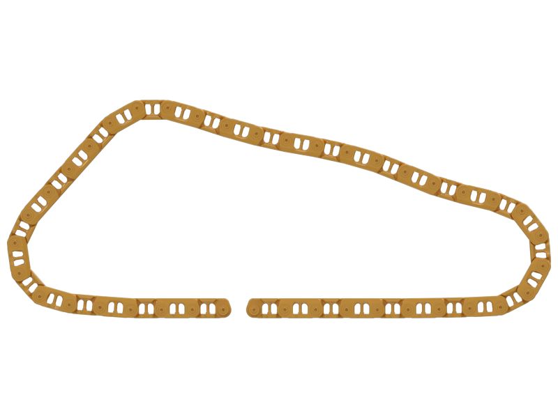 Звено гусеницы с 40 соединениями