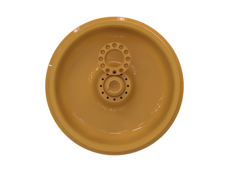 Направляющее колесо и полуось в сборе