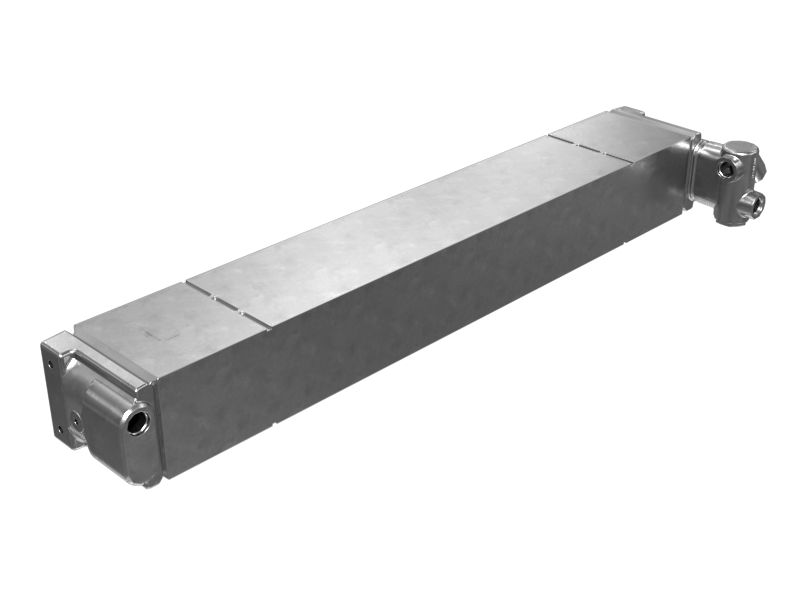 334-3321: Сердцевина маслоохладителя длиной 1116,5 мм (воздушно-масляный)