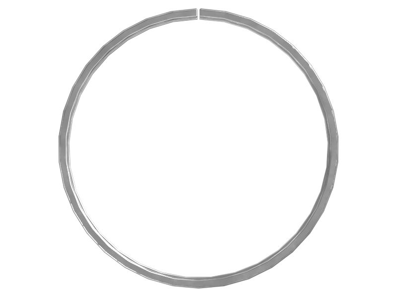 Поршневое кольцо с наружным диаметром 115 мм