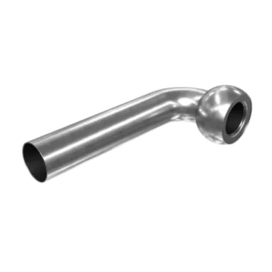 186-3105: Tubo de escape de abocinado esférico