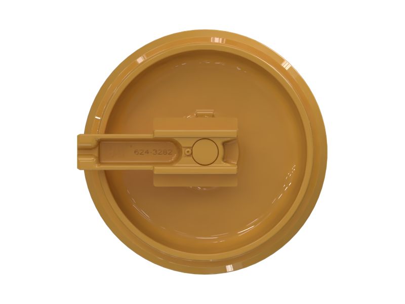 Ходовая часть переднего натяжного ролика