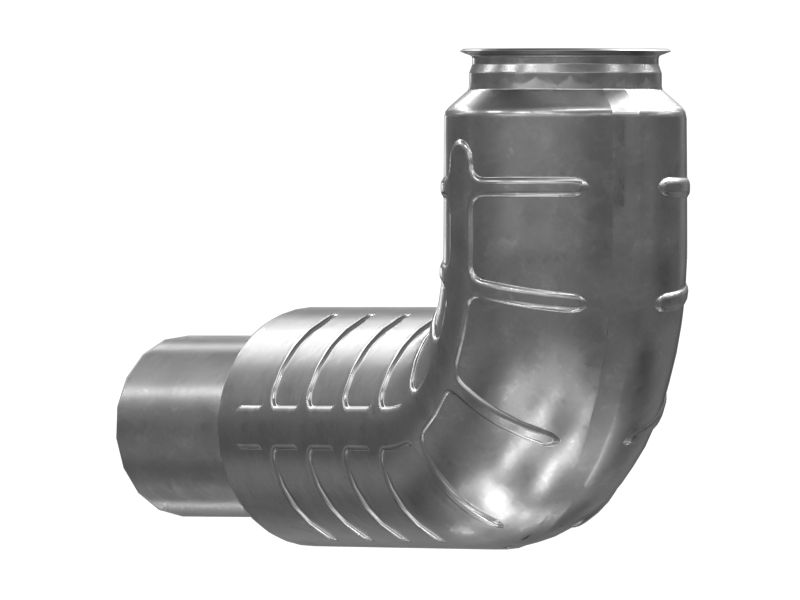 Изолированный выпускной патрубок